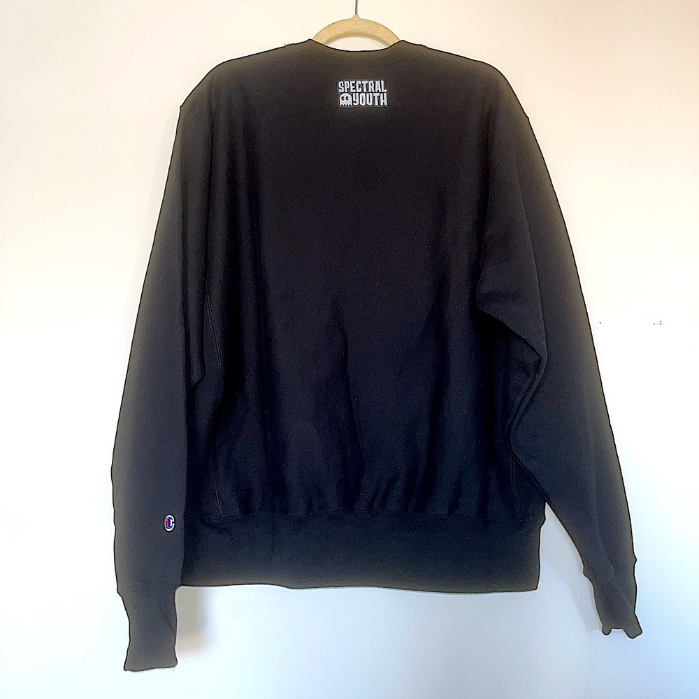 NWT BLACK HOLE MONOPLEXxSPECTRAL YOUTH Small Batch Unisex Graphic Sweatshirt - Picture 2 of 4